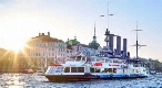 Аренда двухпалубного теплохода Москва-194 в Санкт-Петербурге СПб