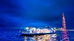 Аренда двухпалубного теплохода City Blues в Санкт-Петербурге СПб