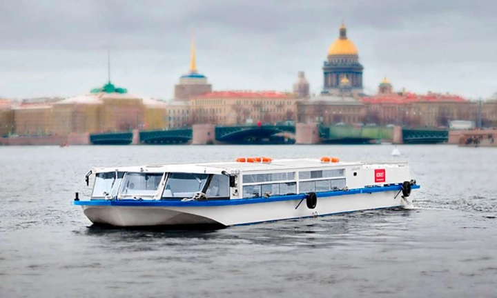 Аренда и заказ однопалубного теплохода Альдемарин в Санкт-Петербурге (СПб)