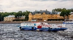 Аренда и заказ однопалубного теплохода Сания в Санкт-Петербурге (СПб)