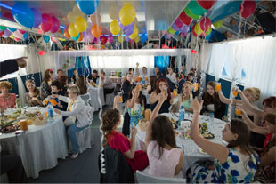 Выпускной на теплоходе